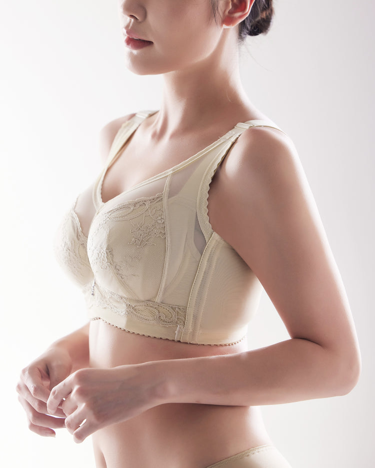 Everyday Comfort Seamless Support Adjustable Thin Cup Bra #12331