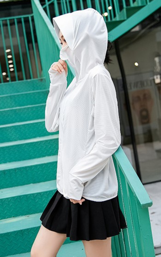 Lightweight Sun Protection with Mesh Mask Jacket #71688