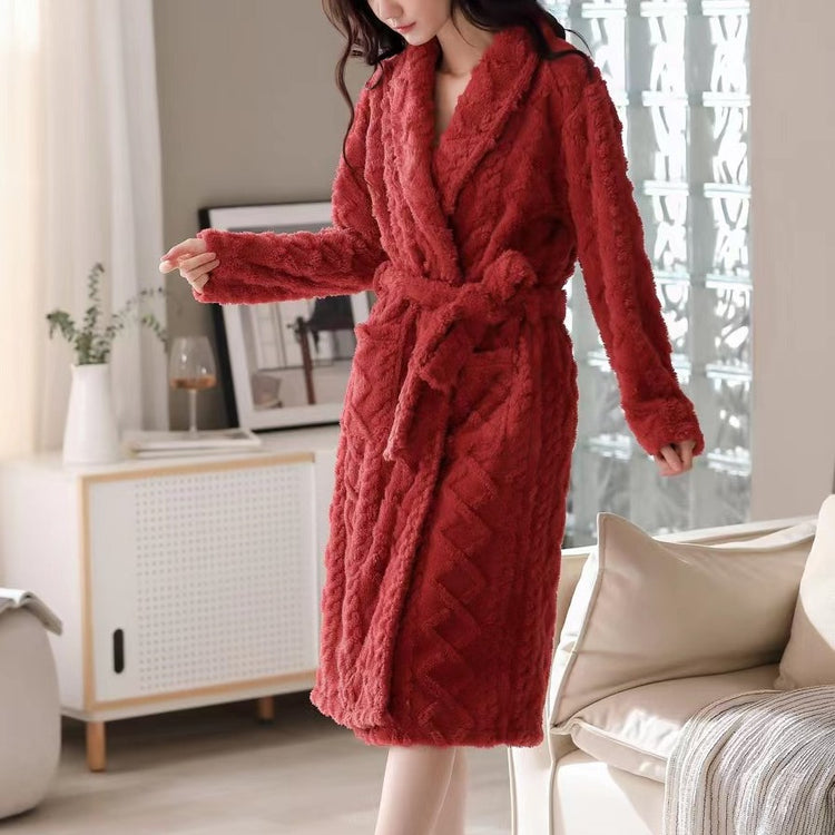 His & Hers Soft Fleece Dressing Gown#724551/715551