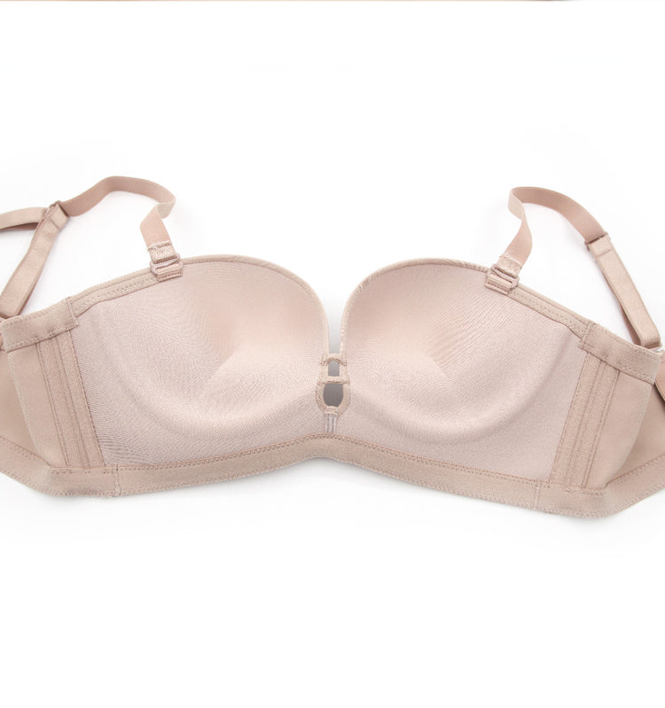 Inside view of the push-up bra showing the ergonomic mold cups for shaping and lift.