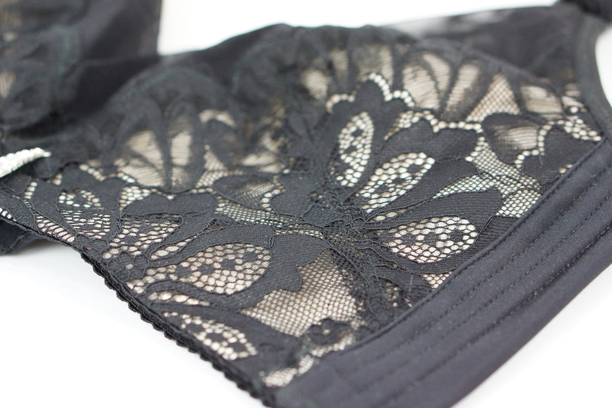 Floral Lace Wireless Contour Bra - Natural Lift | Bradoria