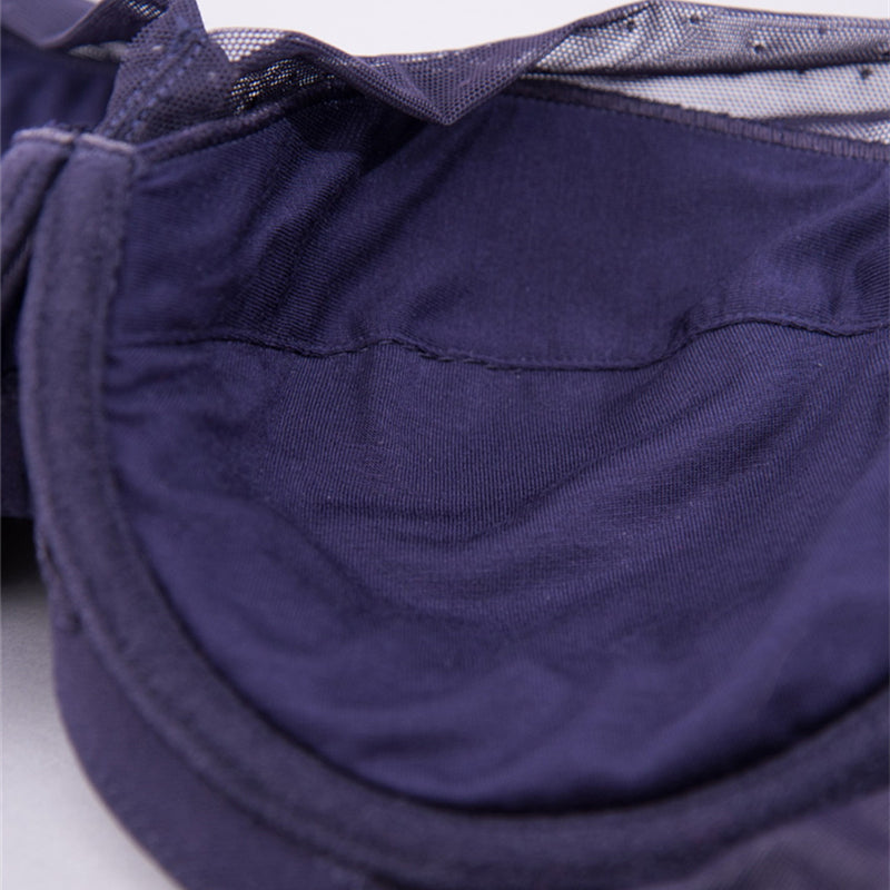 Floral Silk Push-Up Bra | Elegant Flower Bra Lace