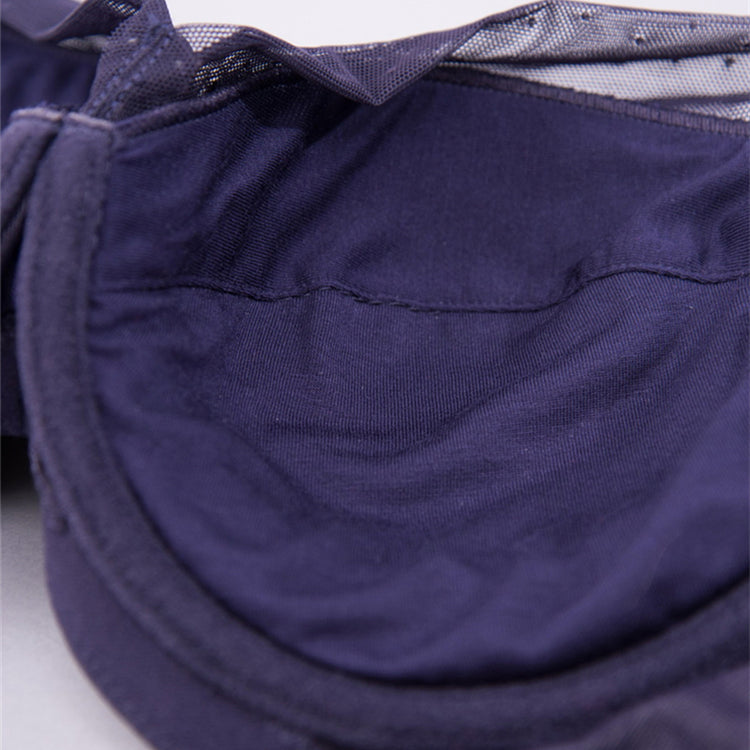 Floral Silk Push-Up Bra | Elegant Flower Bra Lace