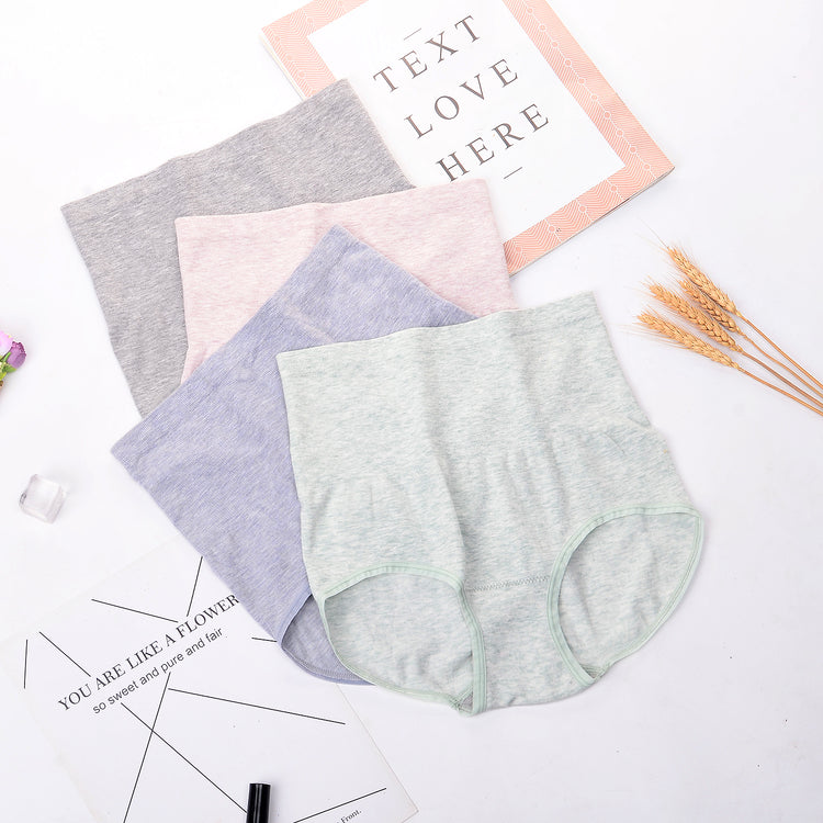 Cute Pastel High Waist Panty - Seamless AirTouch Series Every Day Wear Panties for Women #9001