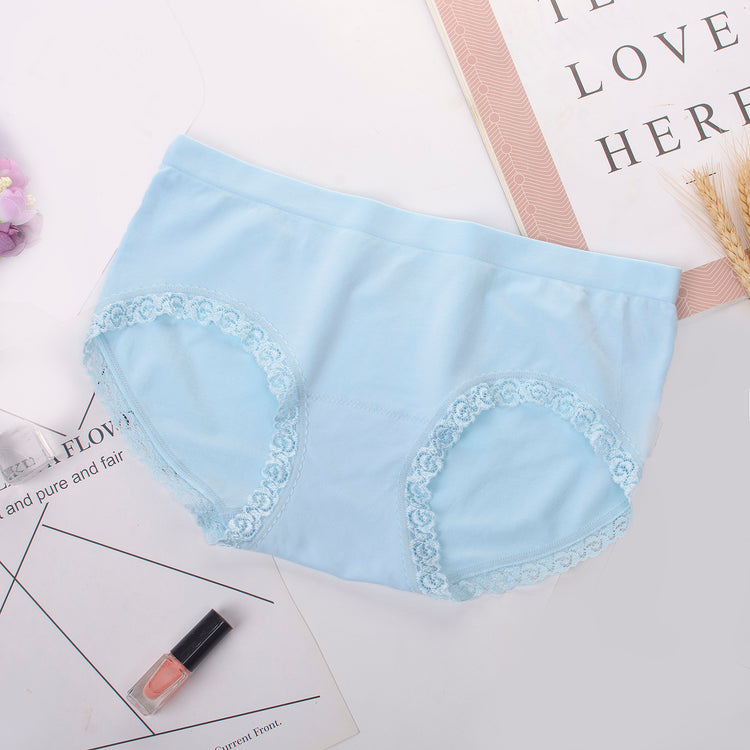 Delicate Rose Lace Panties for Women with Seamless Cut Underwear - Every Day Wear Panty #3141