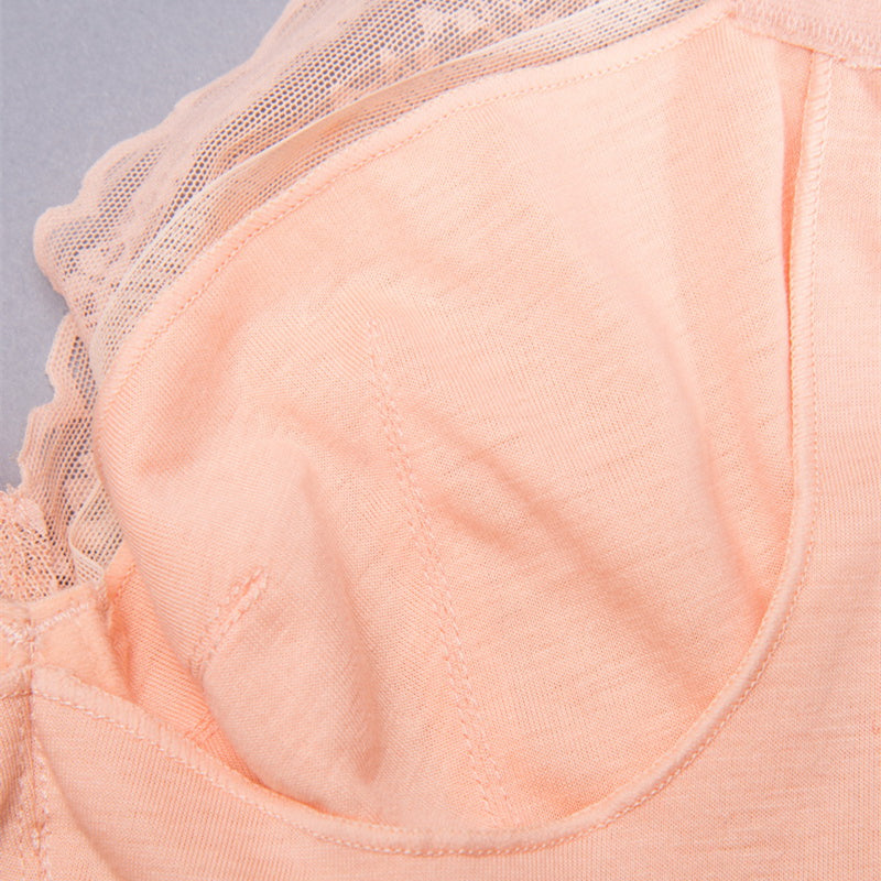 Lace Underwire Contour Bra - Back Smoothing | Bradoria