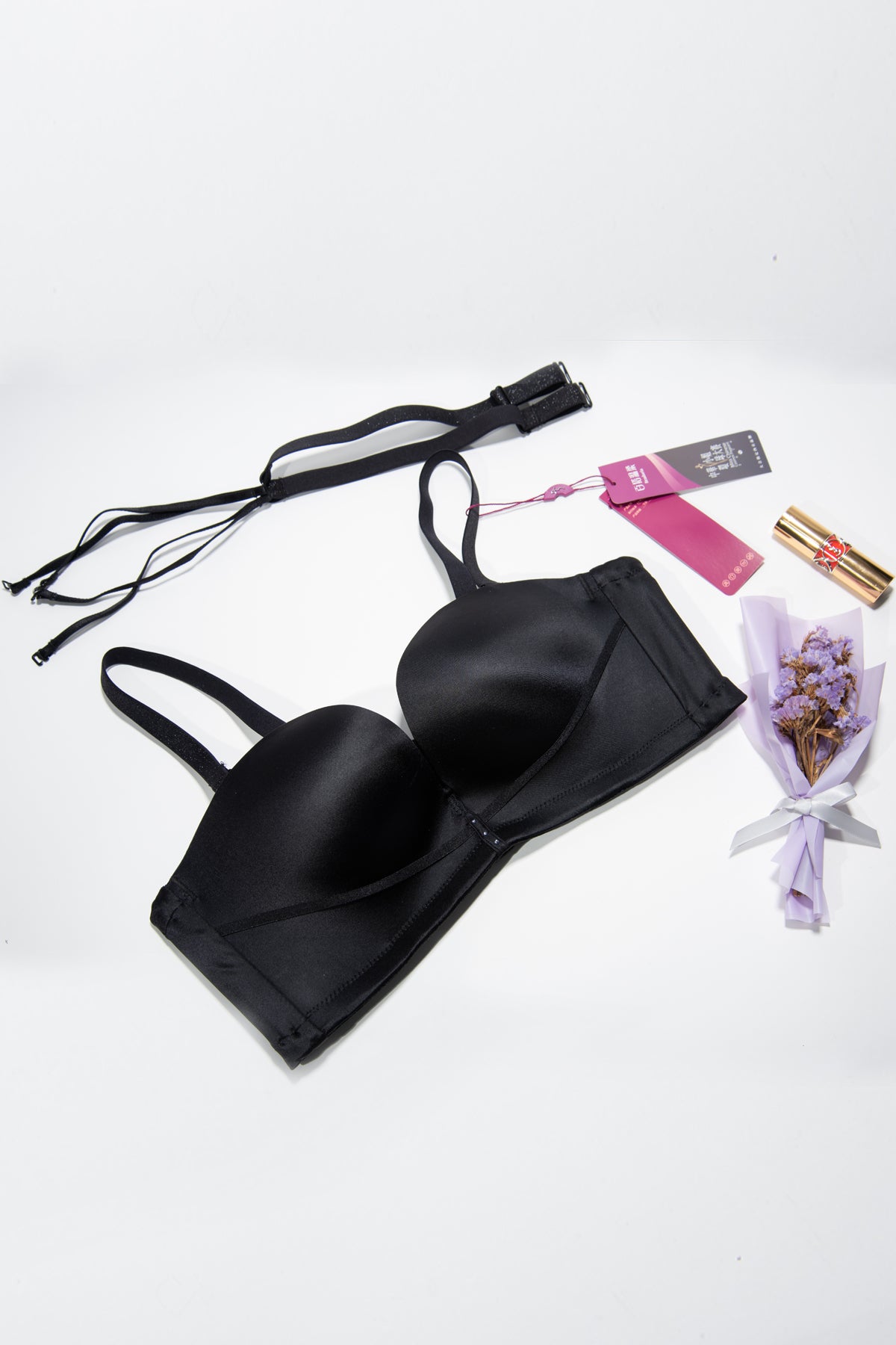 Strapless Wireless Push-Up Contour Bra - Multi-Way | Bradoria