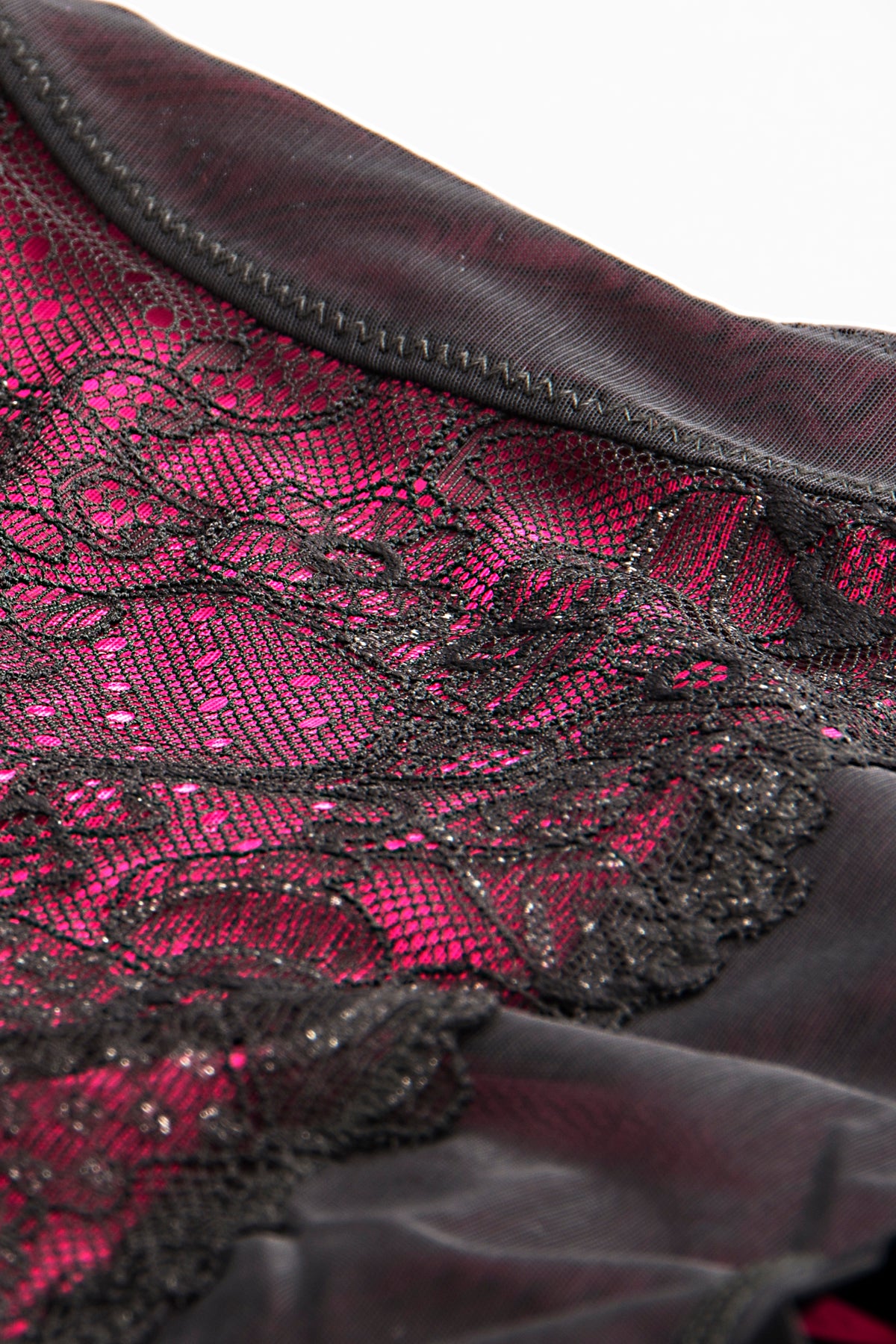 Microfiber Lace Square Neck Bodysuit Shapewear - Elegant Toning | Bradoria
